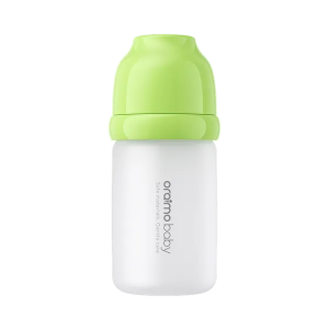 oraimo PureBottle 240 240ml Anti-Colic Silicone Glass Baby Bottle