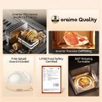 oraimo InfiWave Lite 23L Energy-Saving Touchscreen Microwave Oven