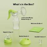 oraimo HandPump BPA-Free Gentle Touch Lightweight Manual Breast Pump