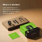 oraimo Watch Nova 2 2.01" AMOLED IP68 Curved Touchscreen Smart Watch