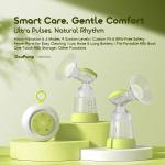 oraimo DouPump Electric BPA-Free Micro-Vibration Breast Pump