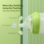 oraimo PureBottle 240 240ml Anti-Colic Silicone Glass Baby Bottle