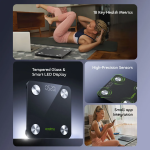 oraimo FitScale Smart LED Body Fat Scale