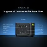 Oraimo PowerStation 1000 1000W Long-Lasting Portable Power Station