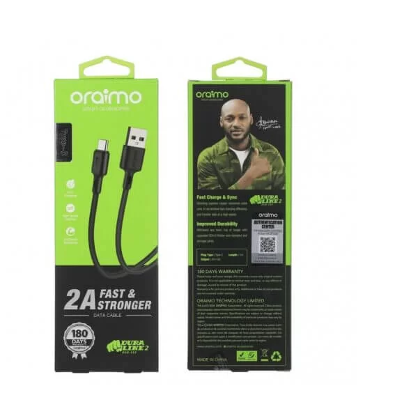 Oraimo Fast Line 2 1M Type C Cable OCD-C53