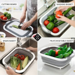 3 in 1Collapsible Cutting Board,Foldable Chopping Board