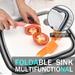 3 in 1Collapsible Cutting Board,Foldable Chopping Board