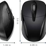 FReatech Wireless Optical Mouse- Black