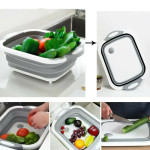 3 in 1Collapsible Cutting Board,Foldable Chopping Board