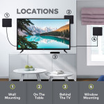 Digital Indoor TV Antenna With TV Signal Amplifier