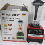 2 in 1 silver crest Commercial blender 2L 5500W - RED