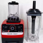 2 in 1 silver crest Commercial blender 2L 5500W - RED