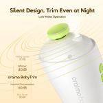 oraimo BabyTrim Multi-Size Heads Electric Nail Trimmer