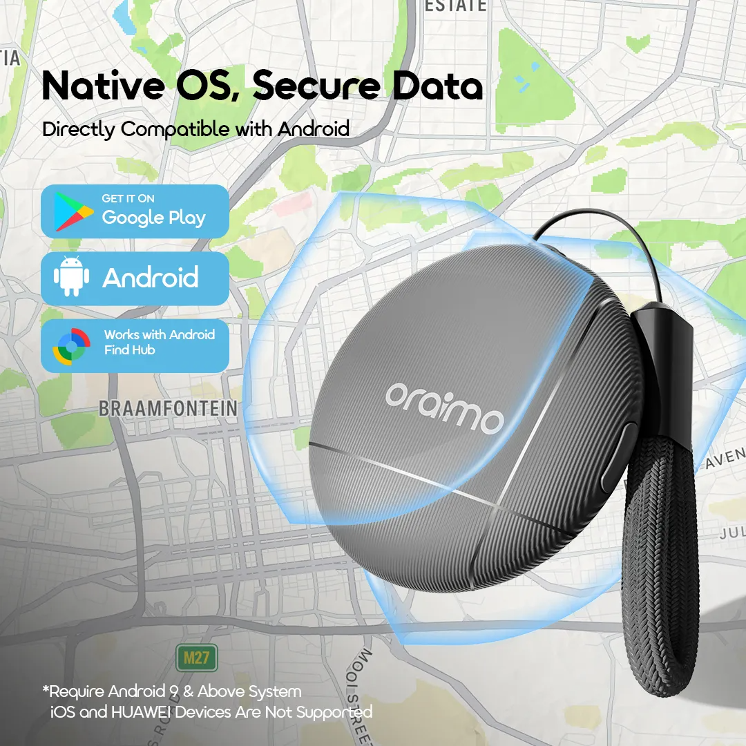 oraimo OTag IP65 Waterproof Android Item Locator