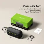 Oraimo SpaceBox Active 25W Portable Speaker with FM Radio & Custom EQ