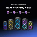 Oraimo SpaceBox Max 200W Auracast SpaceBox Max