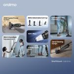 oraimo SmartVacuum Corded Vacuum Cleaner with 5m Cord, 500W High Speed Powerful Suction