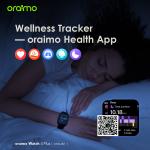 oraimo Watch 4 Plus 2.01″ HD IP68 Smart Watch