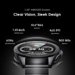 oraimo Watch Pro NT 1.43" AMOLED AI Powered Smart Watch