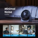 oraimo SmartTableFan Powerful Cooling Table Fan