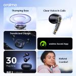 oraimo Riff 2 Half in-Ear True Wireless Earbuds