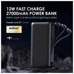 Oraimo Traveler Link 27 27000mAh with 3 in 1 Cable OPB-P5271