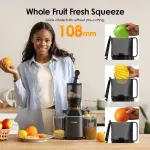 oraimo EasyJuice 108mm Diameter 800ML Slow Juicer