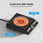 oraimo FlexiCooker 2200W Electric Ceramic Hot Plate