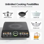 oraimo FlexiCooker 2200W Electric Ceramic Hot Plate