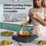 oraimo FlexiCooker 2200W Electric Ceramic Hot Plate