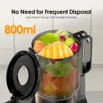 oraimo EasyJuice 108mm Diameter 800ML Slow Juicer