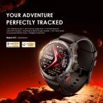 oraimo Watch GT 1.43" AMOLED 3ATM GPS Smart Watch with 2 Replaceable Straps