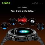 oraimo Watch Pro X 1.43'' Amoled IP68 Smart Watch with 2 Replaceable Watch Cases & Straps