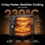 Oraimo Intellifry 9L 230°C Dual Side Flip Free Air Fryer