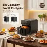 Oraimo Intellifry 9L 230°C Dual Side Flip Free Air Fryer