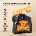 Oraimo NutriFry S1 6L 1500W 230°C High-Temp Air Fryer