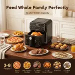 Oraimo NutriFry S1 6L 1500W 230°C High-Temp Air Fryer