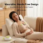 Oraimo DuoPump Flex Smart Wearable Electric Breast Pump with Micro-Vibration Technology