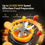 Oraimo OmniBlend 2 21000 RPM Speed 5-in-1 Blender