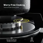Oraimo FlameSaver D1 2-Burner Gas Stove with Timer