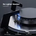 Oraimo FlameSaver D1 2-Burner Gas Stove with Timer