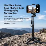 Oraimo FlexiStand Phone Tripod with Fill Light and Bluetooth Remote Control