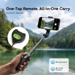 Oraimo FlexiStand Phone Tripod with Fill Light and Bluetooth Remote Control