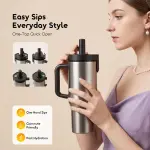 Oraimo ClickSip 1200 Dual-Sip 1200mL Insulated Water Bottle