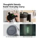 Oraimo ClickSip 1200 Dual-Sip 1200mL Insulated Water Bottle