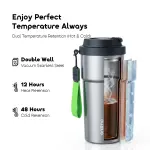 Oraimo QuickSip 620 620ml Temperature-locking Leakproof Insulated Water Bottle