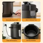 Oraimo KitchNova 1200W 6L Pressure Cooker