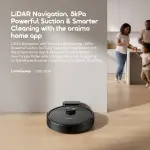 Oraimo LumaSweep 5kPa Powerful Intelligent Robust Robot Vacuum