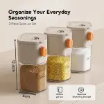 Oraimo SpiceFlow Precise Detachable Measuring Spice Jar Set