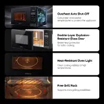 Oraimo InfiGrill 23L Inverter 180°C Baking Microwave Oven